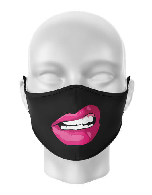 Masca de gura personalizata Lips