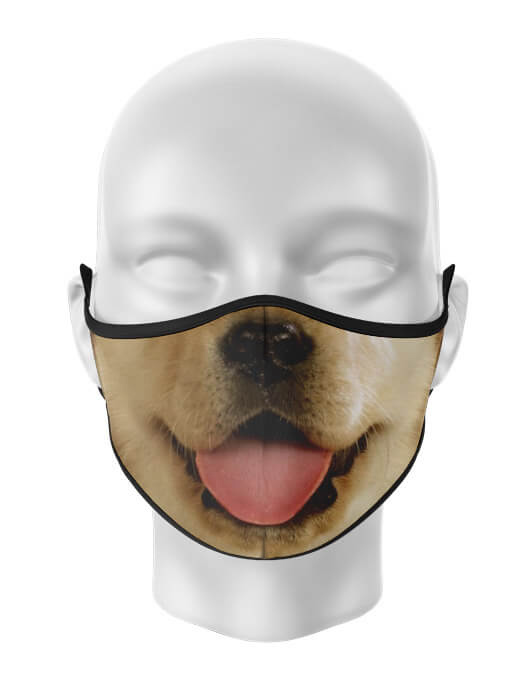Masca de gura personalizata Happy Dog