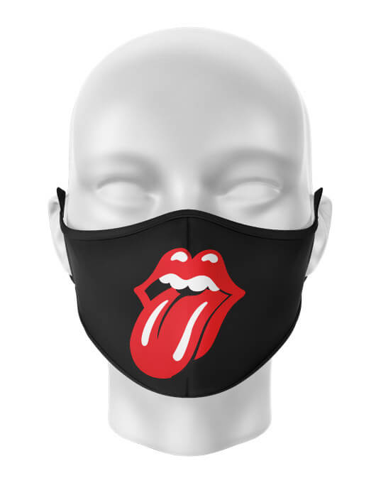 Masca de gura personalizata Rolling Stones