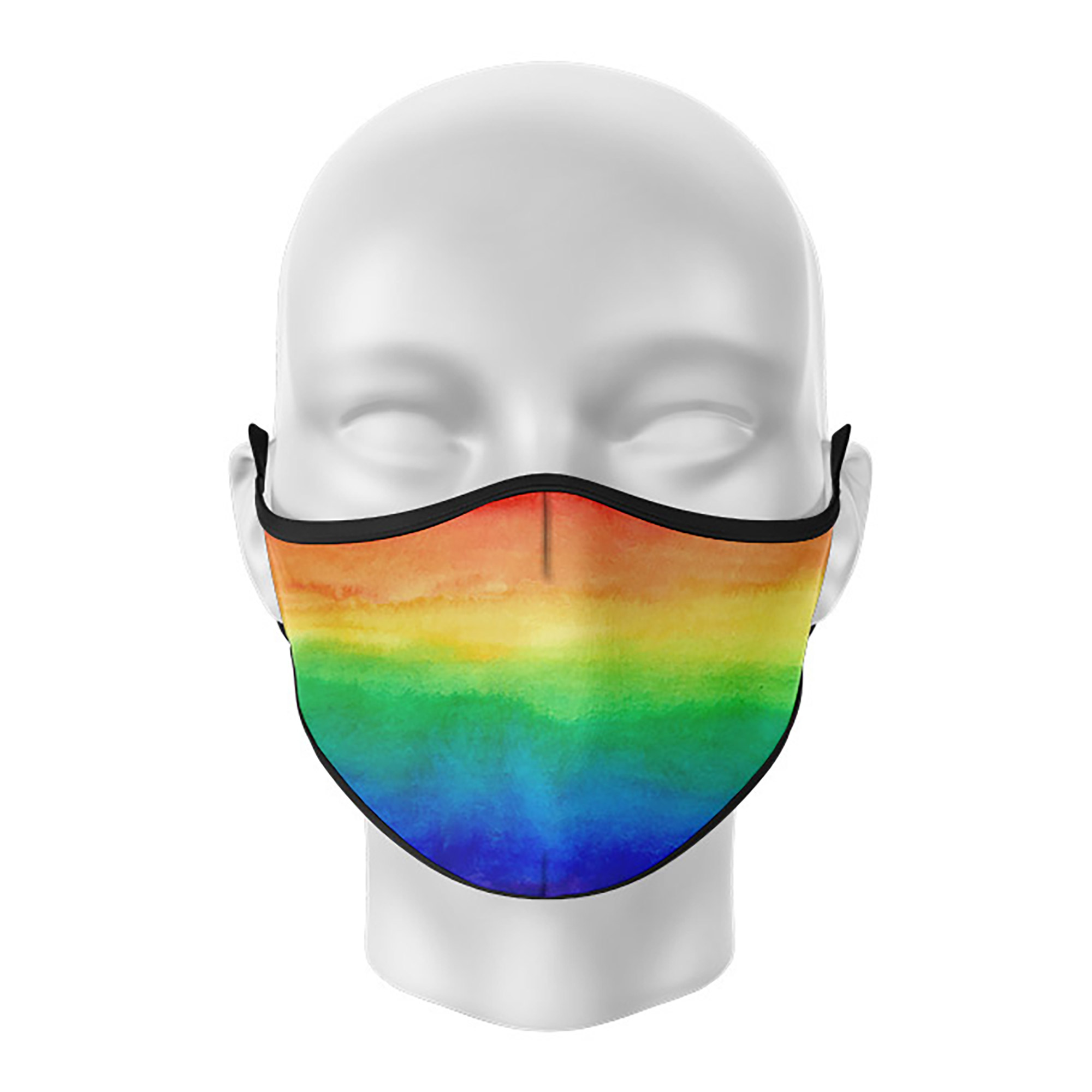 Masca de gura personalizata Rainbow