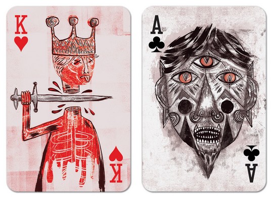cards design by Santiago Uceda