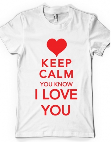 Keep calm I love You